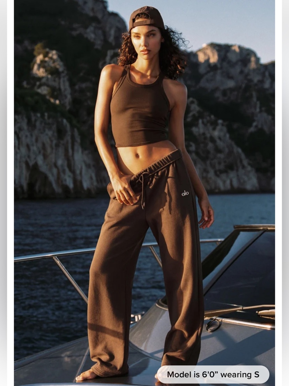 Alo Yoga Accolade Sweatpant Size Large? Brown